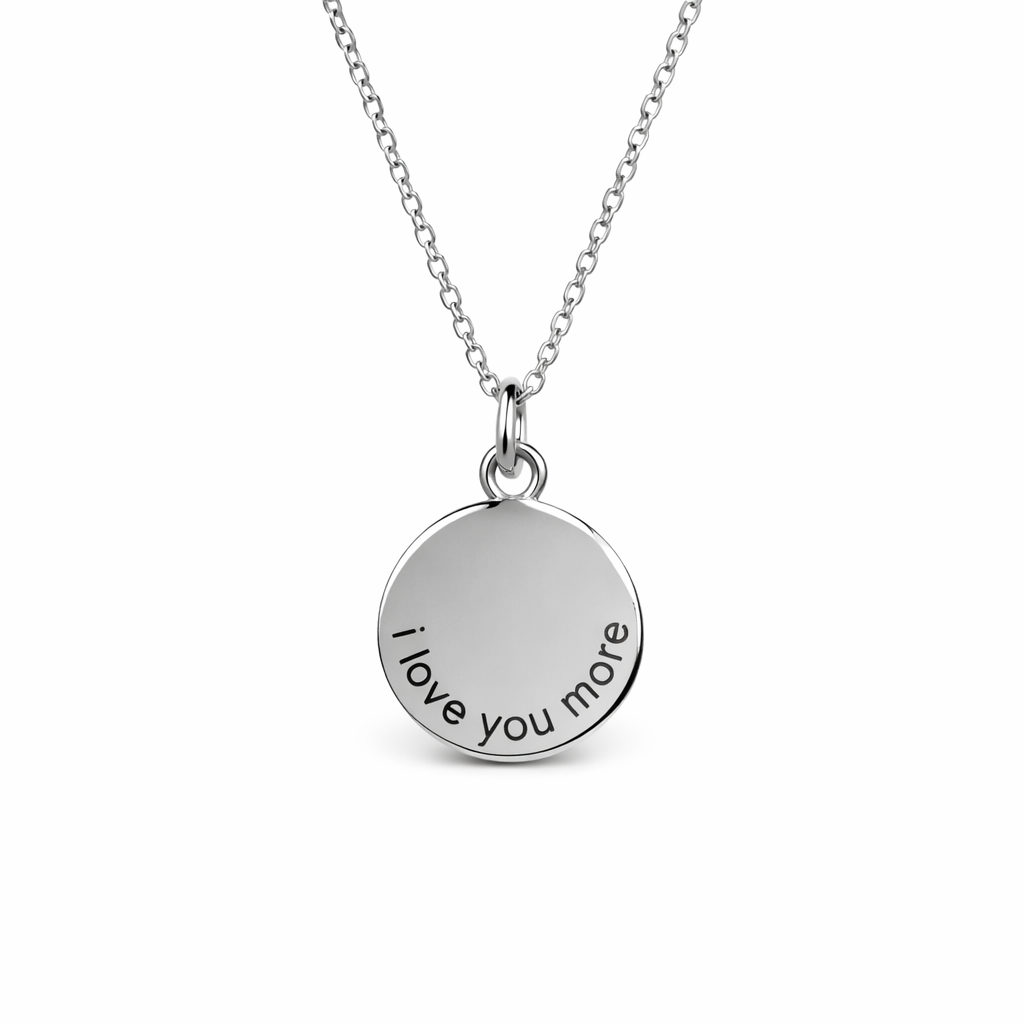 I Love You More” Pendant – Mediator Necklaces
