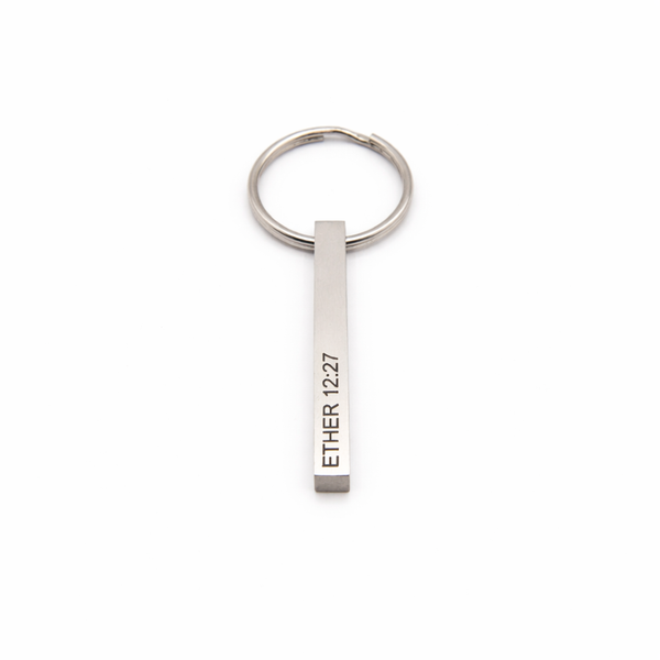 Iron Rod Keychain (Personalized)