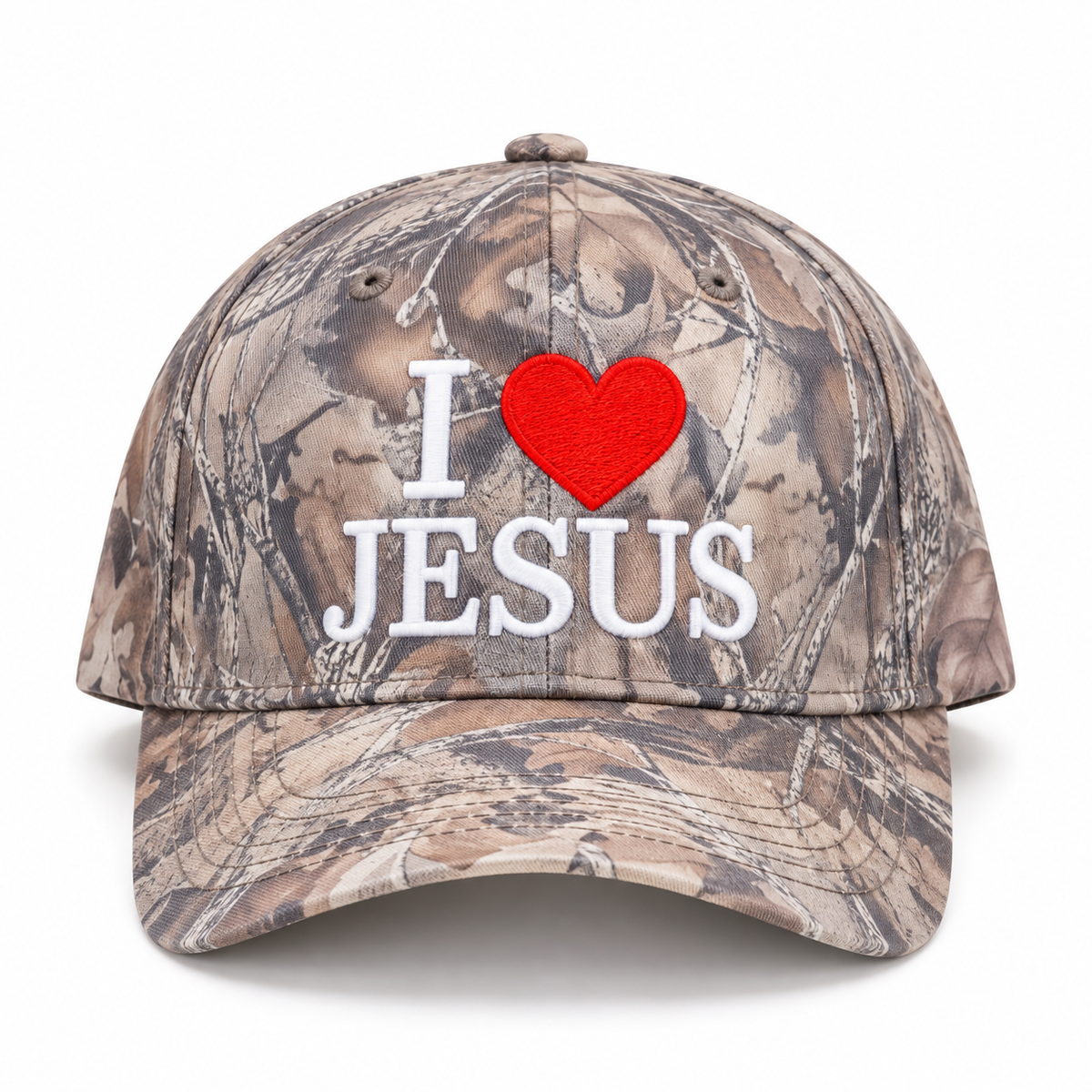 I LOVE JESUS Camo Hat