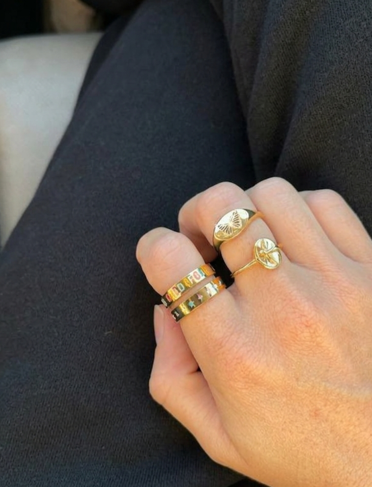 Gold Child of God Ring