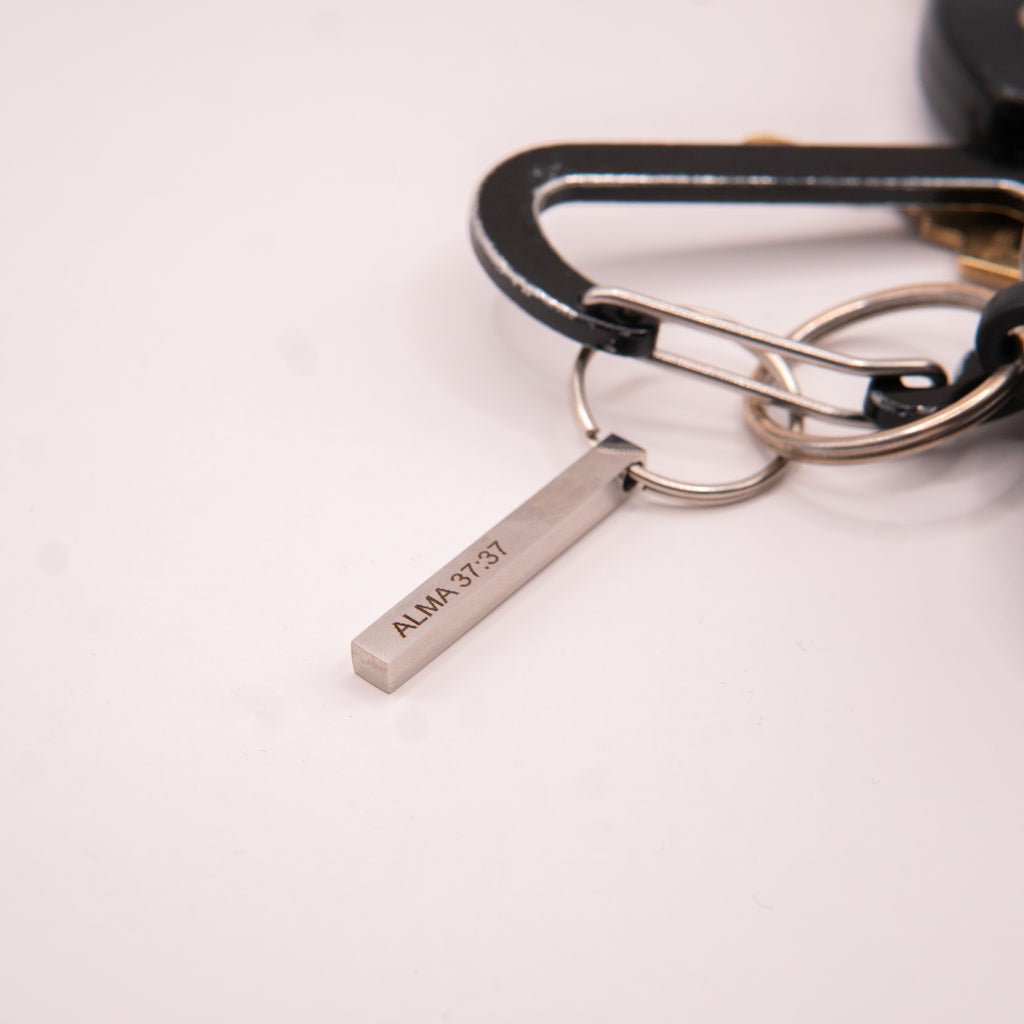Iron Rod Keychain (Personalized)