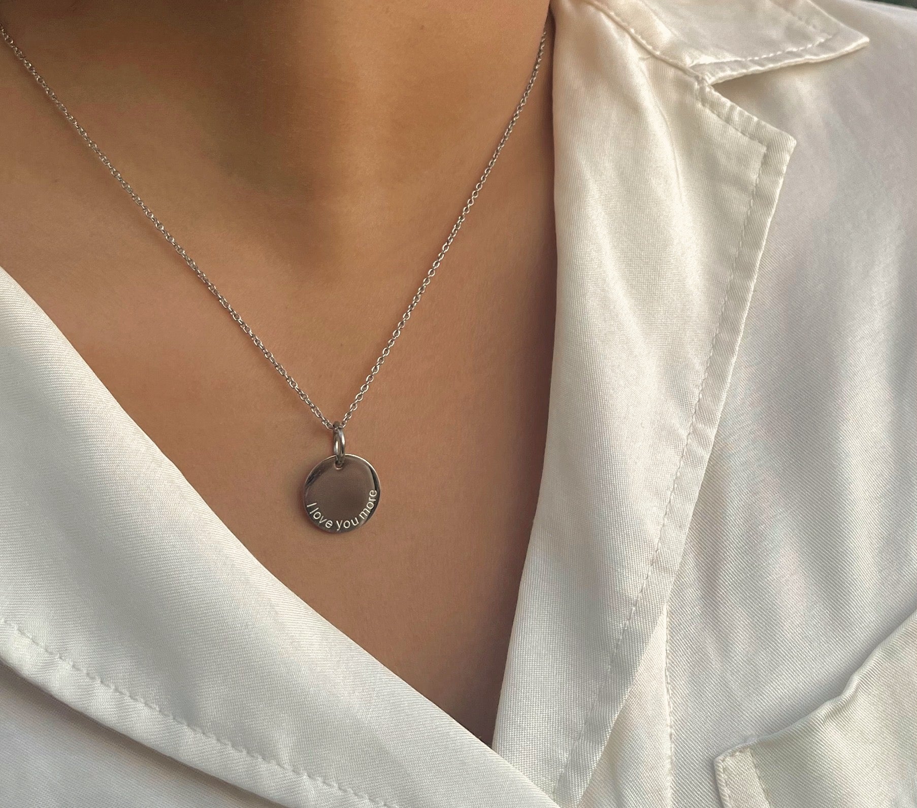 “I Love You More” Pendant
