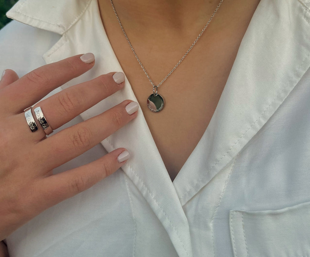 “I Love You More” Pendant