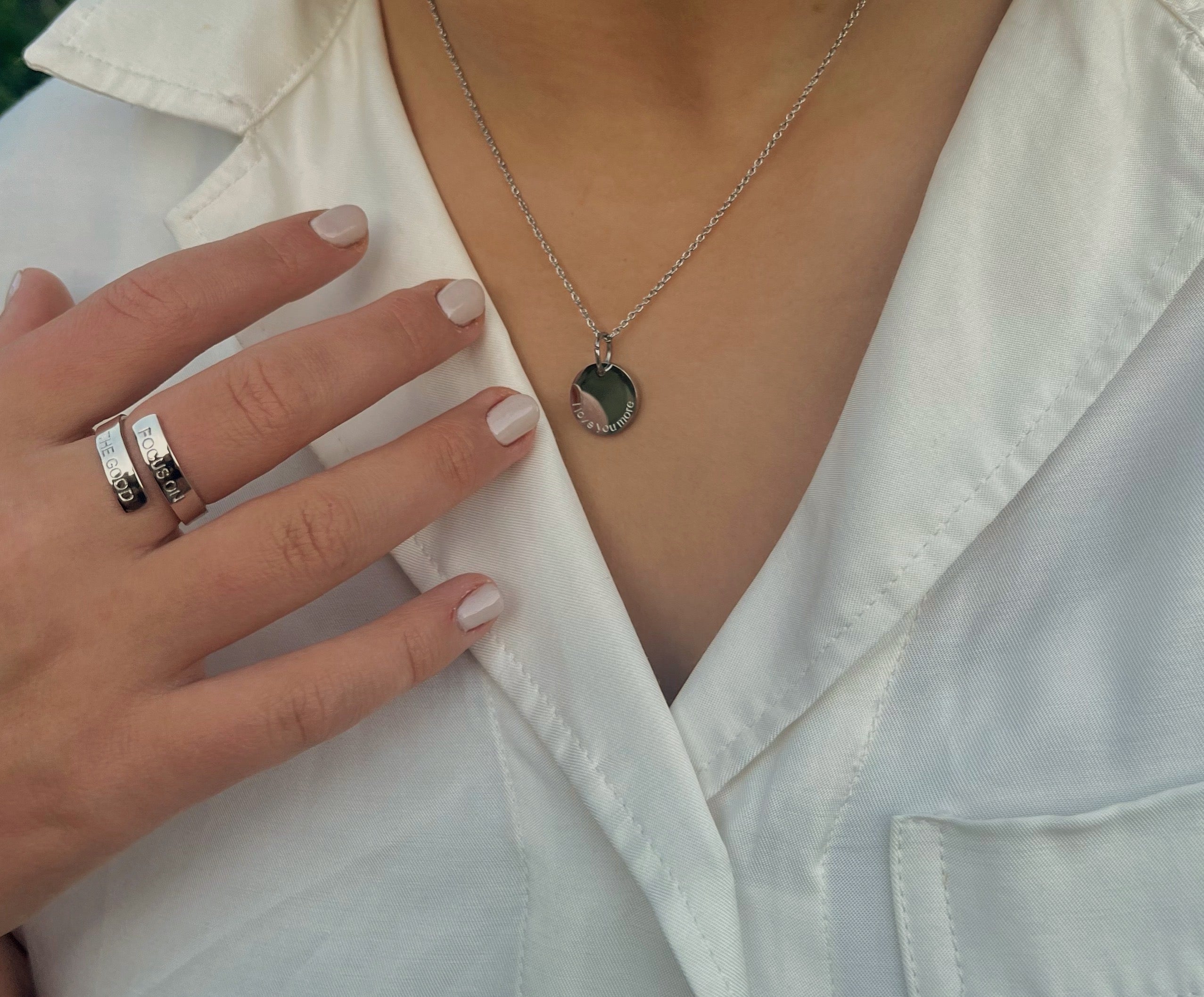 “I Love You More” Pendant