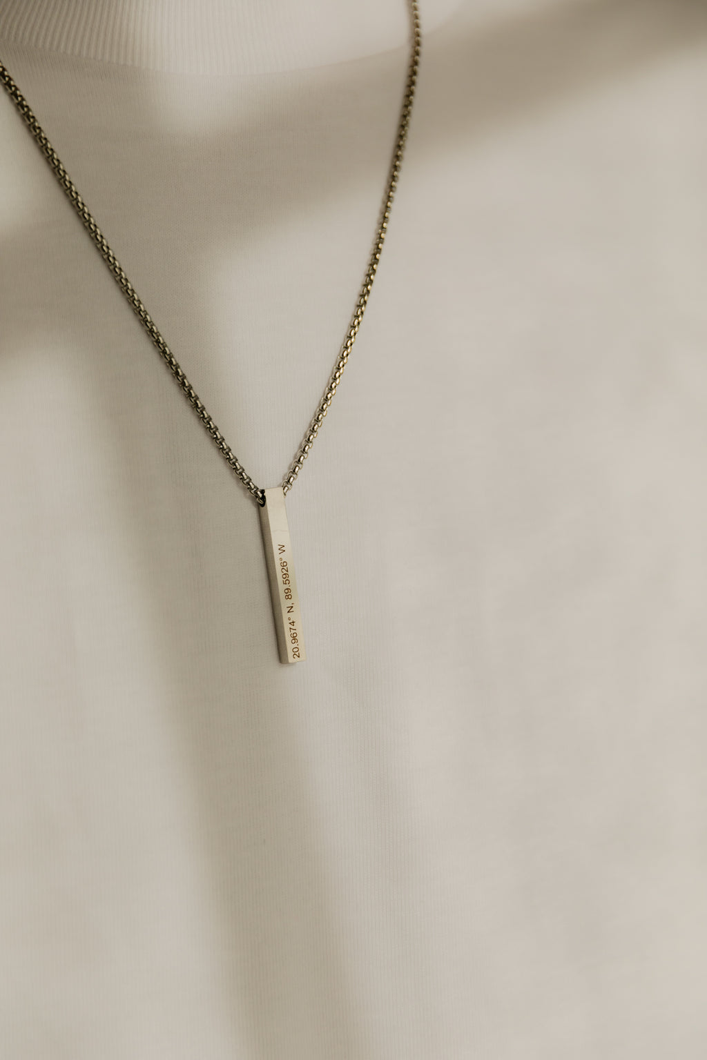Iron Rod Necklace (Personalized)