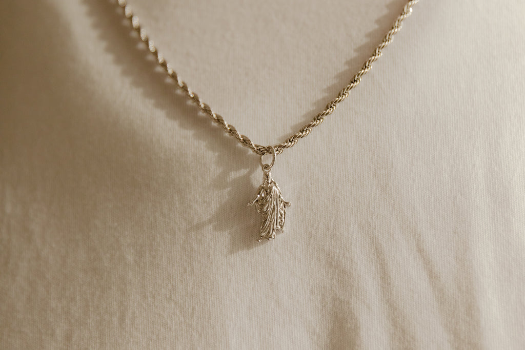 Christus Necklace  - Silver 3mm