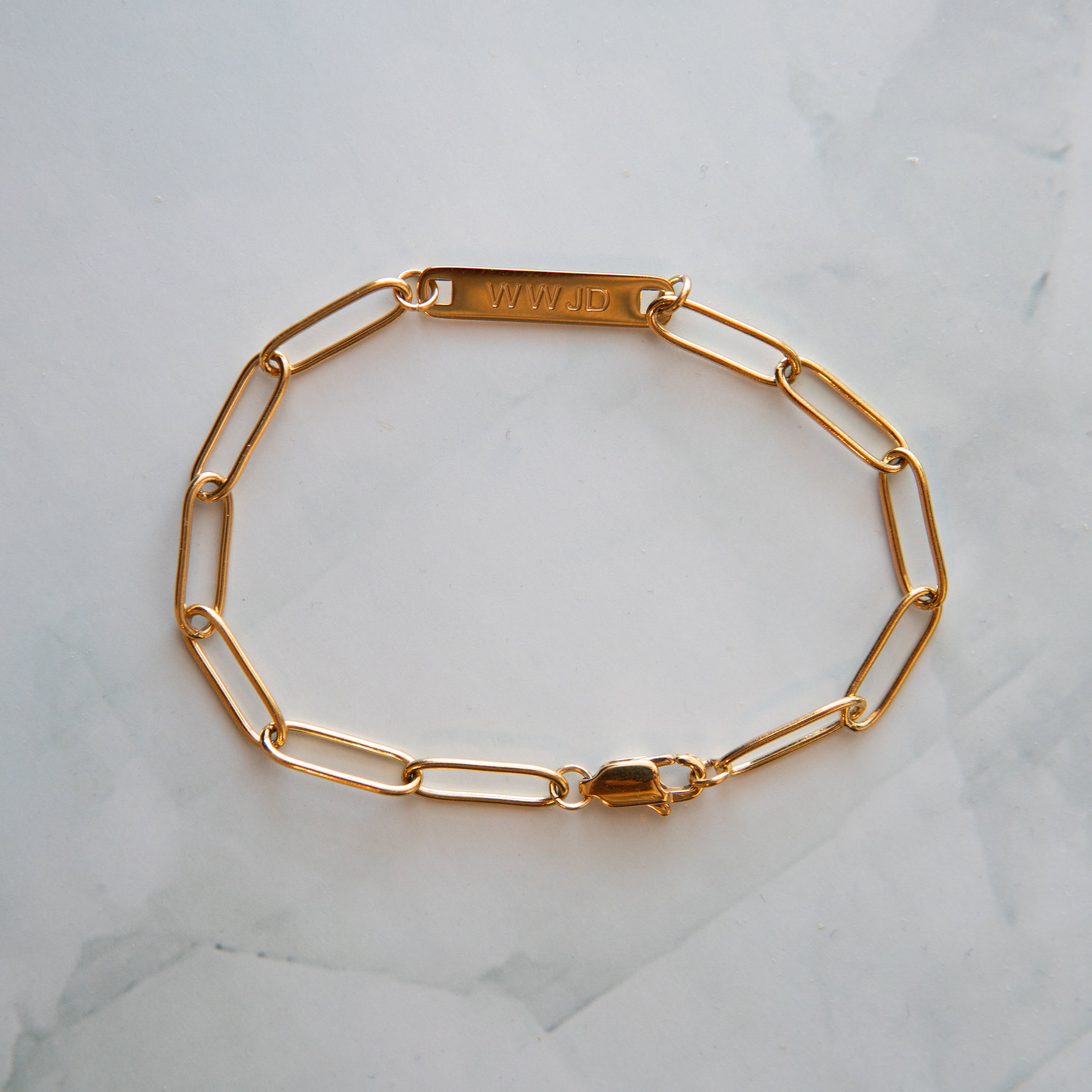 WWJD Chain Bracelets